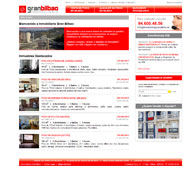 Página de Inicio de Inmobiliaria Gran Bilbao